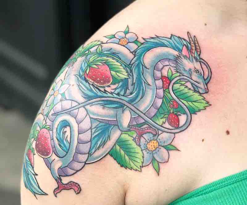 Spirited Away Haku Tattoo 5 by Kimberly Wall