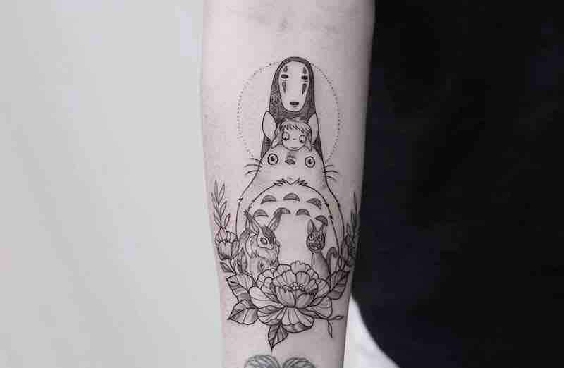 Studio Ghibli Tattoo 2 by Phoebe Hunter