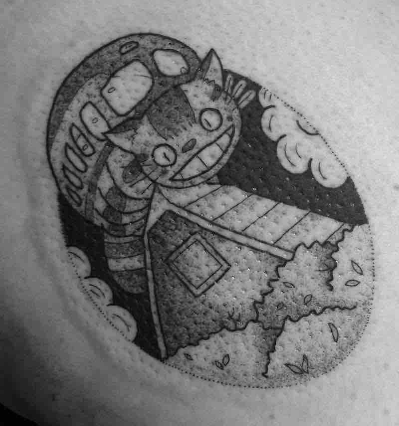 Totoro Tattoo 4 by Jess Oxley