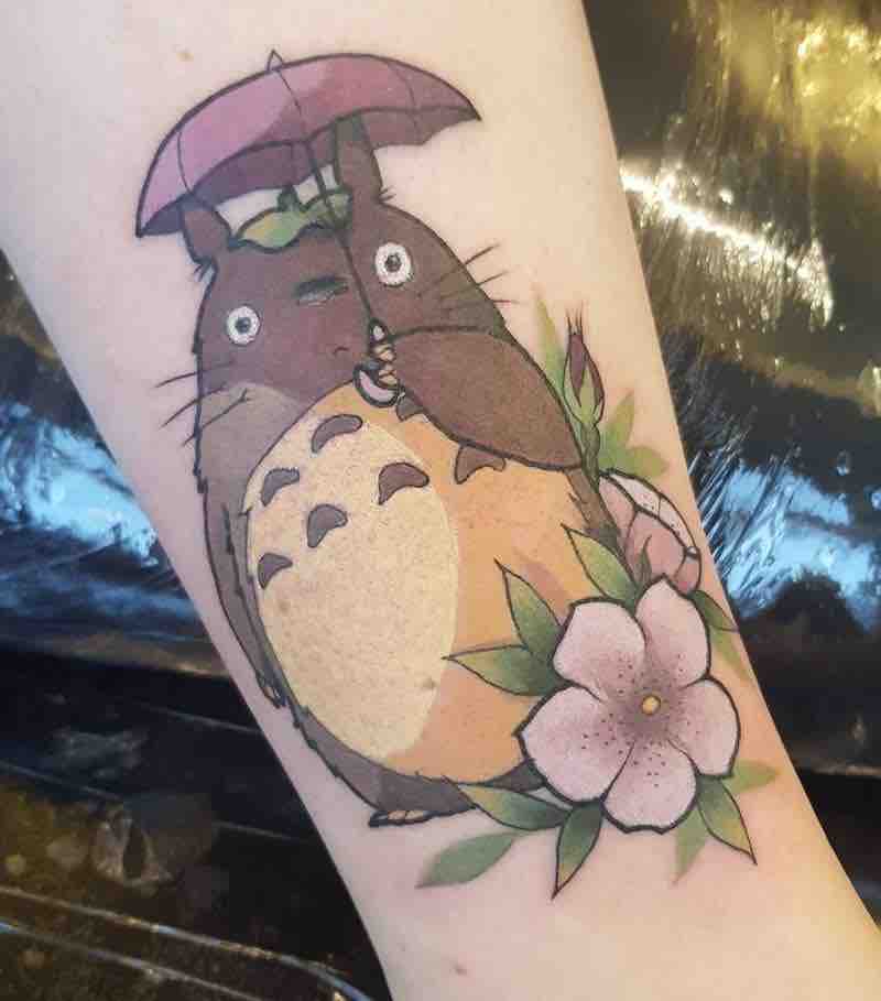 Totoro Tattoo by Ellis Arch