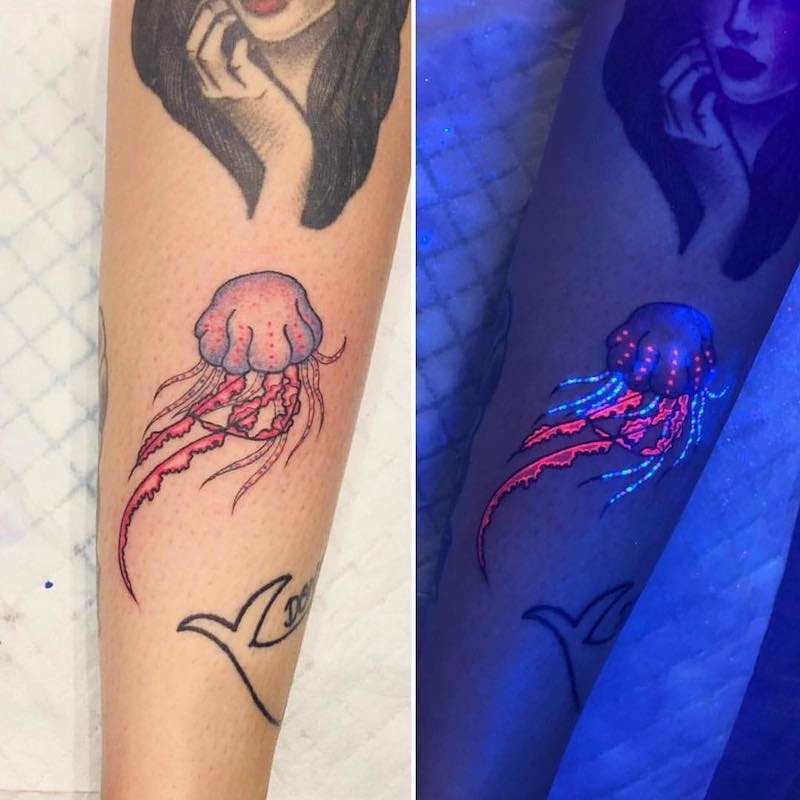 UV Tattoo 2 by Lauren Winzer