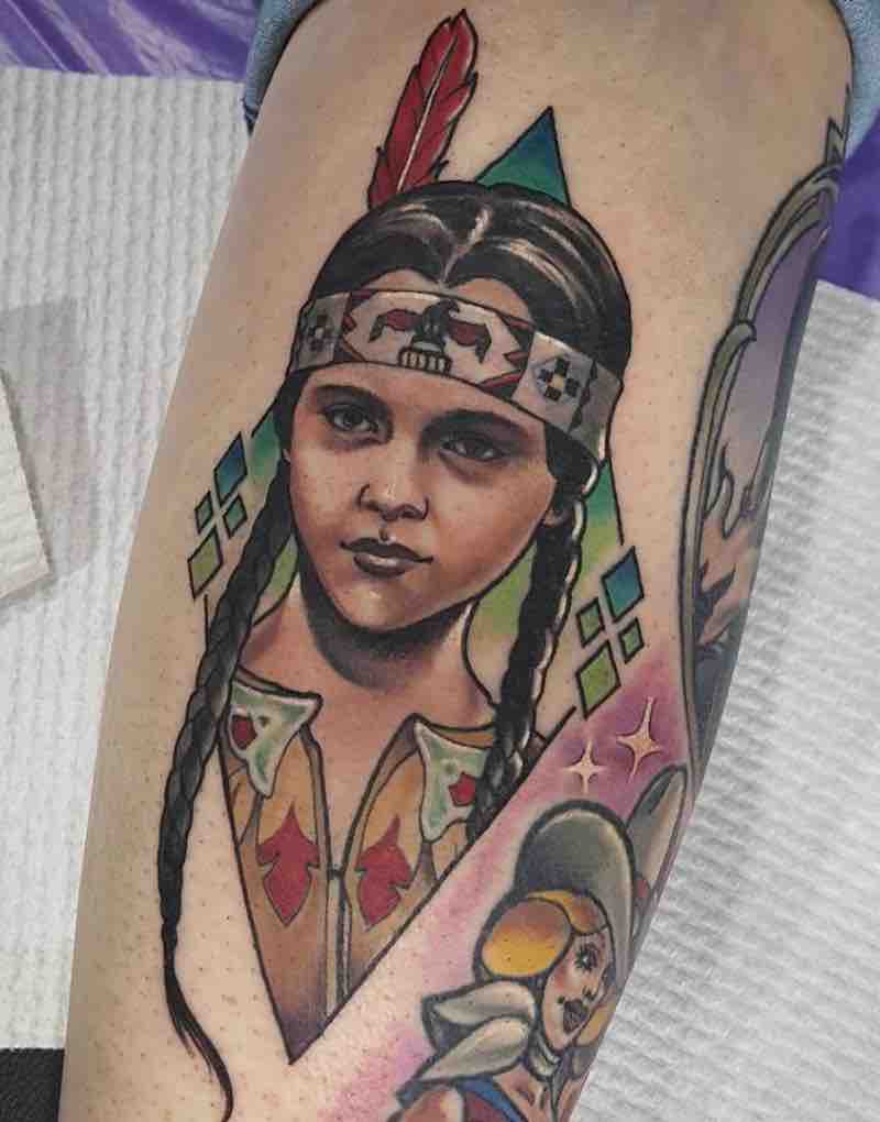 Wednesday Addams Tattoo 2 by Sophie Lewis