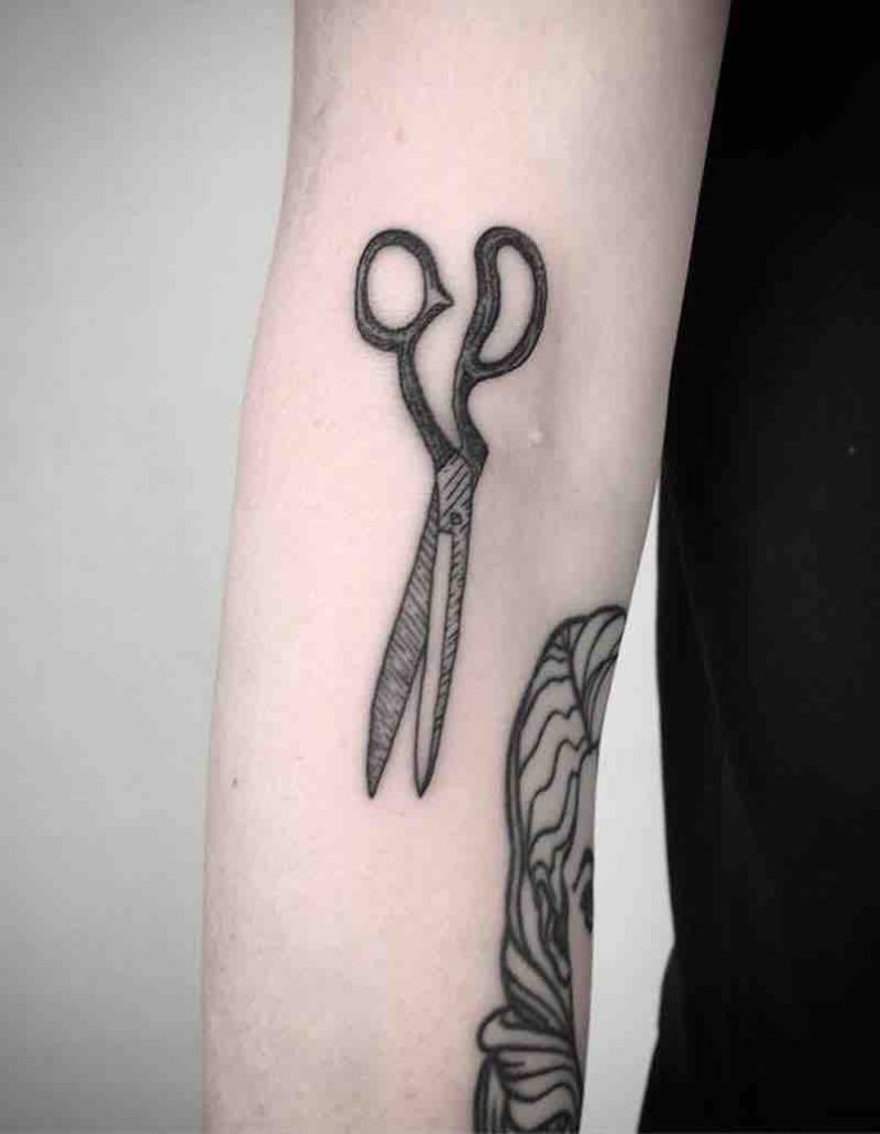 Scissors Tattoo by Miz Tea