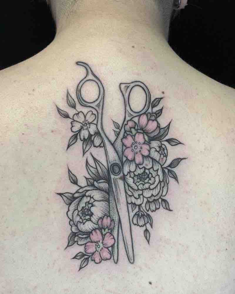 Scissors Tattoo by Molly Vee
